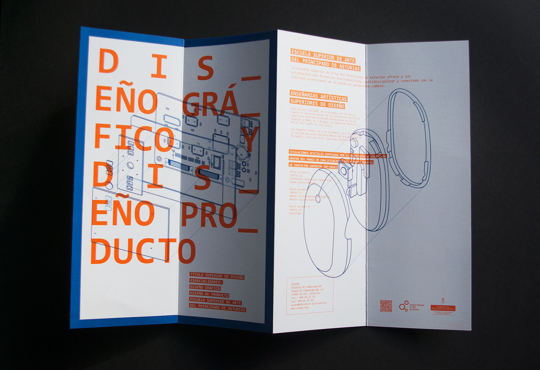 Brochures ESAPA - publishing design - 2014