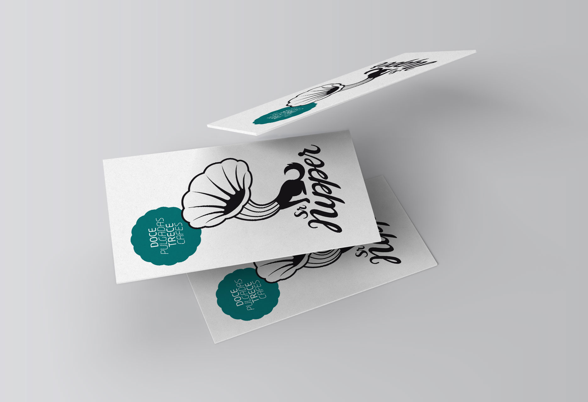Brand design for coffee-shop Sr.Nipper - branding - 2012