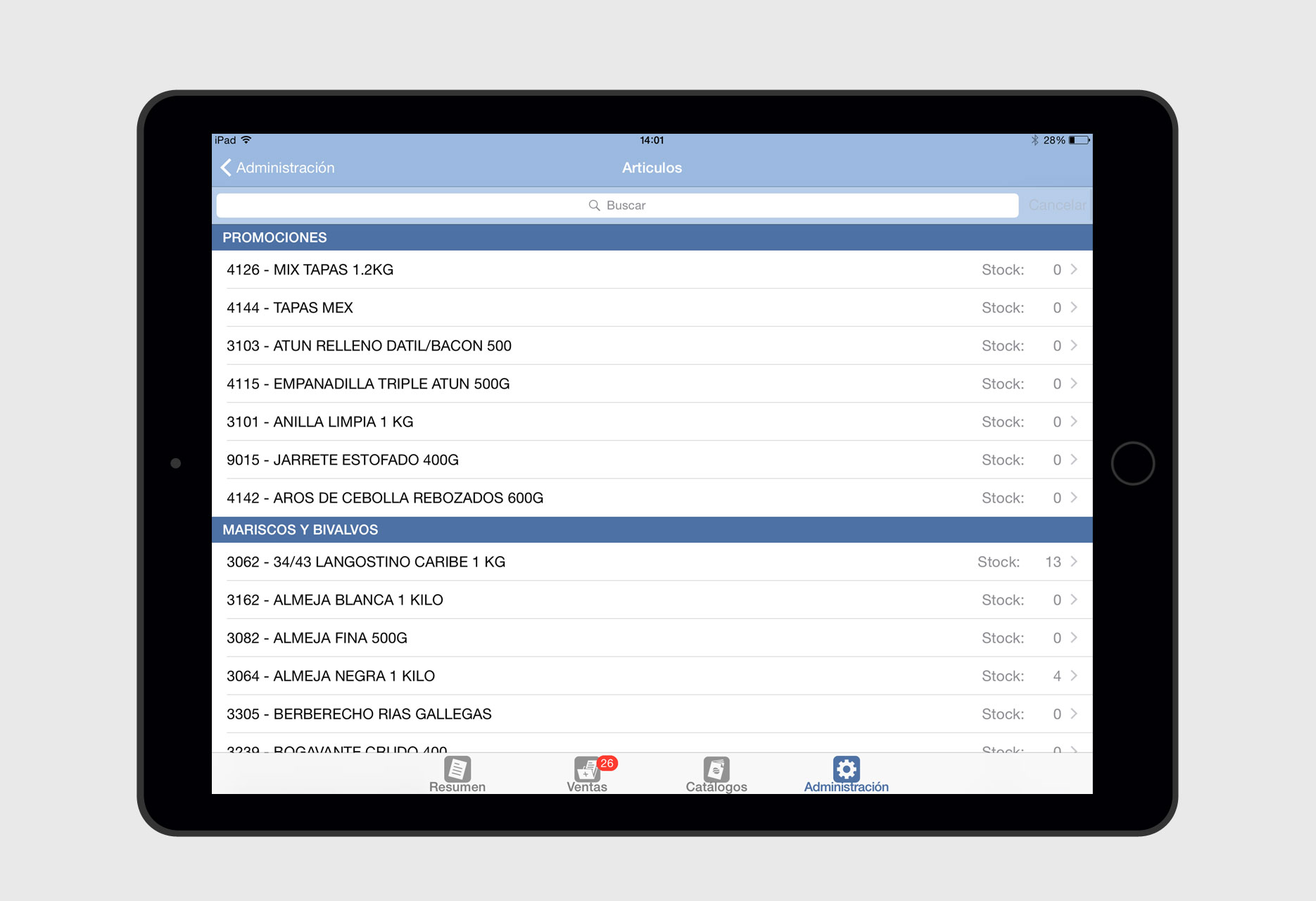 iPad application Delivery App Dona Dona - mobile app / iOS development - 2014