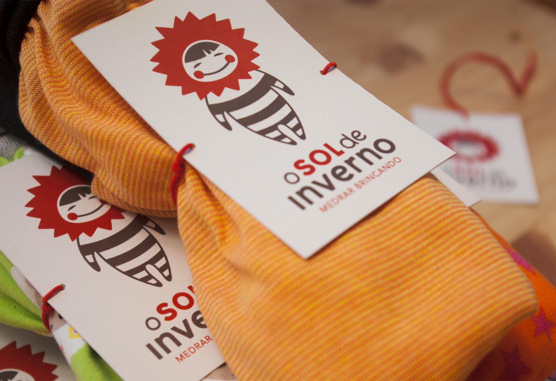 Design child brand O sol de inverno - web design / branding / illustration / packaging