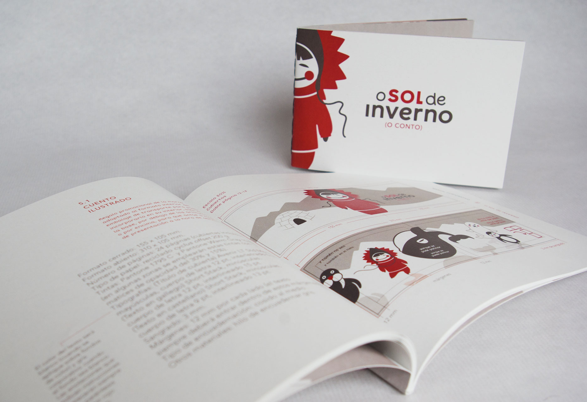 Diseño de marca infantil artesana O sol de inverno - diseño web / identidad corporativa / ilustración / packaging