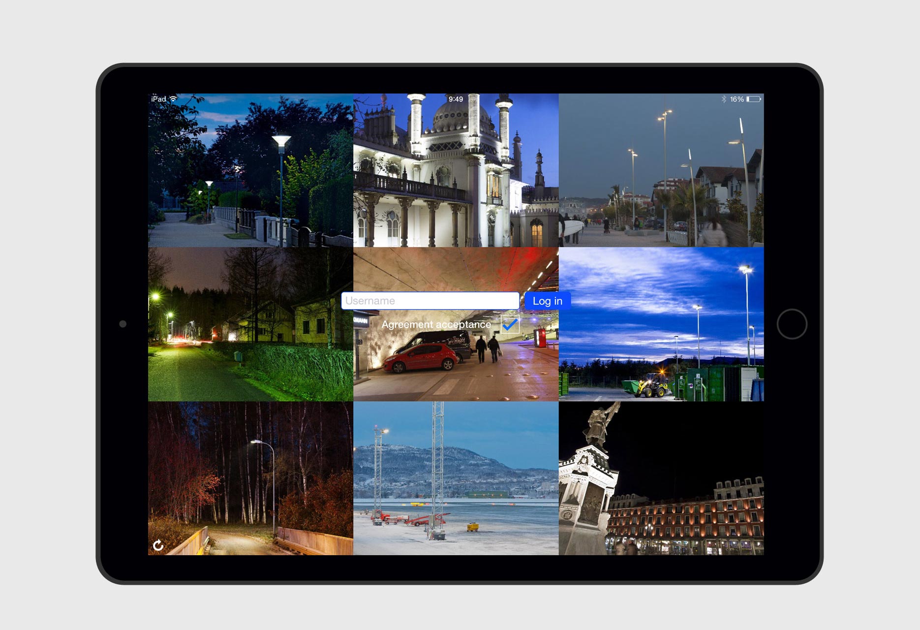 iPad application Philips Image bank - mobile app / iOS development - 2015