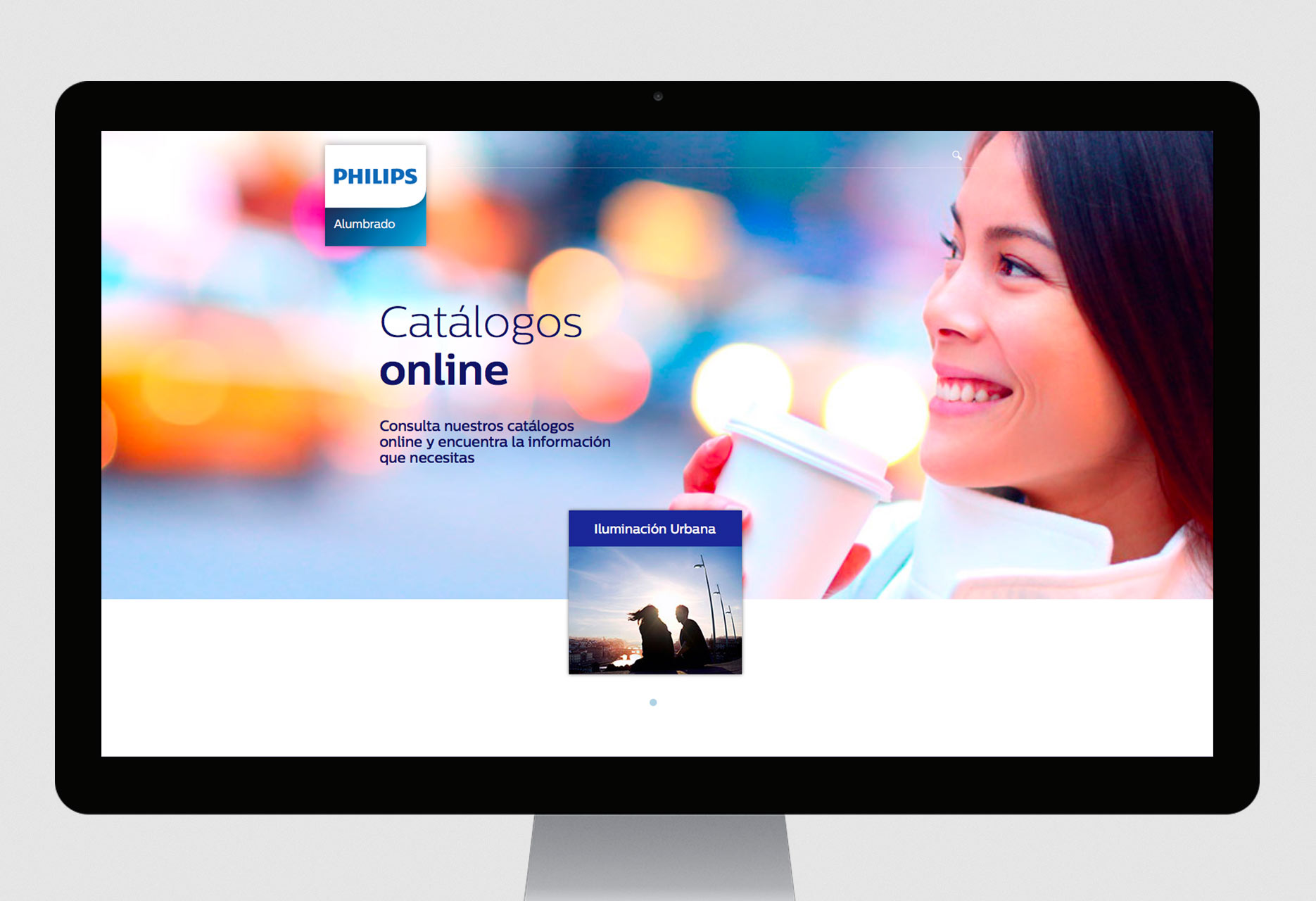 On-line web catalog Philips  E-Catalog - web development / CMS